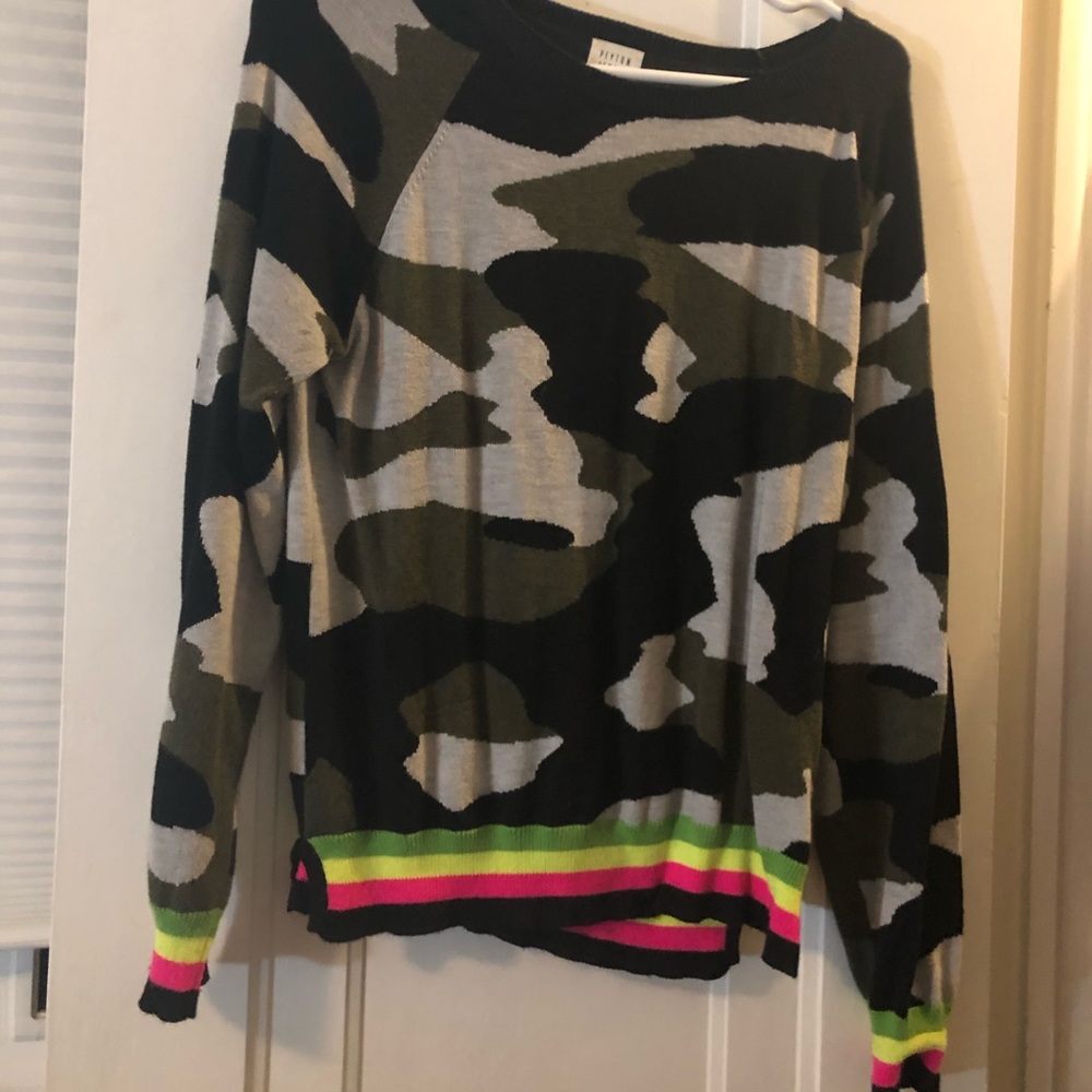 peyton jenson camo sweater